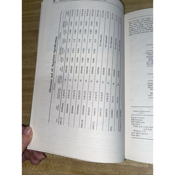 Dart & Demon CHILTON’s Repair & Tune Up Guide 1965-1972 Hard Cover - Picture 10 of 10